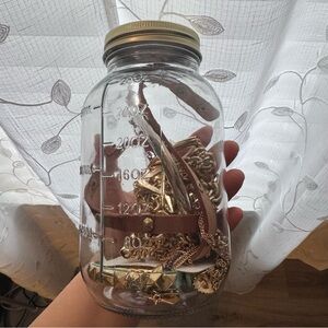 Mystery Jewelry Jar (Punk, costume, party)